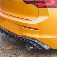 Volkswagen Golf 8 Gti Difüzör (Piano Black) - Çift Egzoz (Life,Style,İmpression Paket İçin)