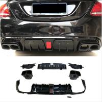 W205 c Serisi İçin Brabus Difüzör & Egzoz Seti