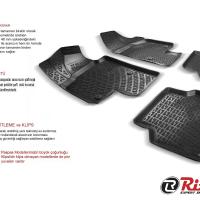 Dacia Sandero Stepway Comfort Paket 2020 sonrası Rizline 3D Oto Paspas