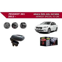 Peugeot 301 2012- Araca Özel Kol Dayama Siyah